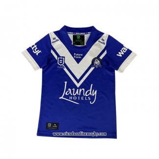 Camiseta Ninos Canterbury Bankstown Bulldogs Rugby 2025 Segunda