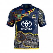 Camiseta North Queensland Cowboys Rugby 2017 Indigena