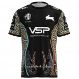 Camiseta South Sydney Rabbitohs Rugby 2023 Indigena Negro