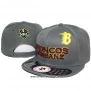 NRL Snapback Gorra Brisbane Broncos Gris