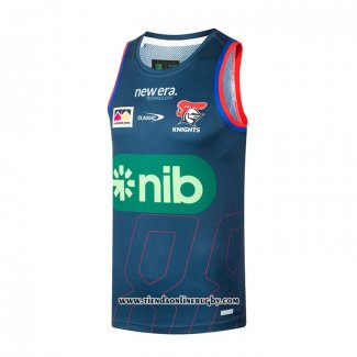 Tank Top Newcastle Knights Rugby 2026 Entrenamiento Azul
