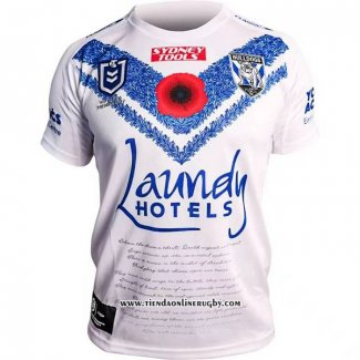 Camiseta Canterbury Bankstown Bulldogs Rugby 2023 ANZAC