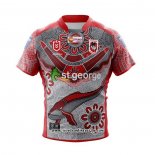 Camiseta St George Illawarra Dragons Rugby 2021 Indigena