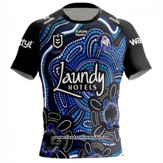 Camiseta Canterbury Bankstown Bulldogs Rugby 2025 Indigena
