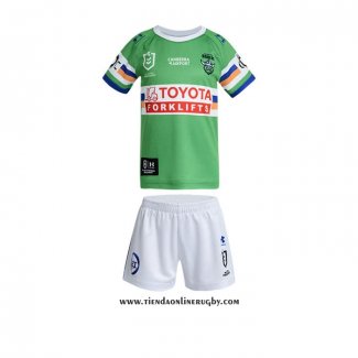 Camiseta Ninos Canberra Raiders Rugby 2026 Local