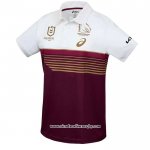 Camiseta Polo Brisbane Broncos Rugby 2025 Local