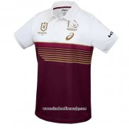 Camiseta Polo Brisbane Broncos Rugby 2025 Local