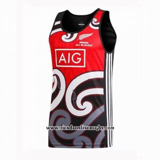 Tank Top Nueva Zelandia All Blacks Rugby Rojo