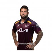 Camiseta Brisbane Broncos Rugby 2025 Captains Run