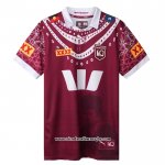 Camiseta Ninos Queensland Maroons Rugby 2025 Indigena