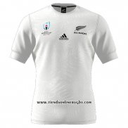 Camiseta Nueva Zelandia All Blacks Rugby 2019 Segunda