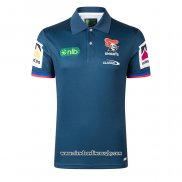 Camiseta Polo Newcastle Knights Rugby 2026 Azul