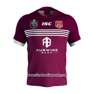 Camiseta Queensland Maroons Rugby 2019-2020 Local