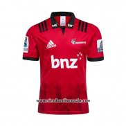 Camiseta Crusaders Rugby 2018 Local Rojo