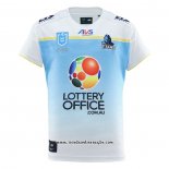 Camiseta Gold Coast Titans Rugby 2025 Segunda
