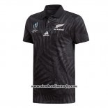 Camiseta Nueva Zelandia All Blacks Rugby 2019 Negro