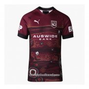 Camiseta Queensland Maroons Rugby 2021 Indigena