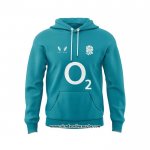 Sudaderas con Capucha Inglaterra Rugby 2025 Verde