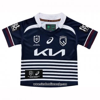Camiseta Ninos Brisbane Broncos Rugby 2026 Segunda