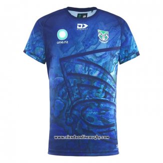 Camiseta Nueva Zelandia Warriors Rugby 2025 Azul