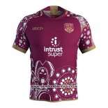 Camiseta Queensland Maroons Rugby 2018-2019 Conmemorative