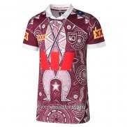Camiseta Queensland Maroons Rugby 2026 Indigena