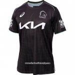 Camiseta Brisbane Broncos Rugby 2025 Negro
