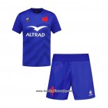 Camiseta Ninos Kit Francia Rugby 2023 Local