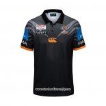 Camiseta Polo West Tigers Rugby 2026 Negro