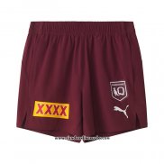 Pantalones Cortos Queensland Maroons Rugby 2026 Rojo