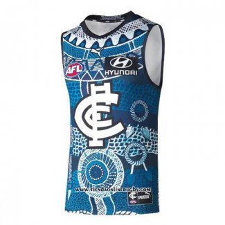 Camiseta Carlton Blues AFL 2023 Indigena