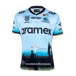 Camiseta Cronulla Sutherland Sharks Rugby 2022 Indigena