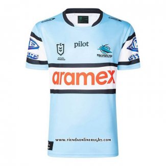 Camiseta Cronulla Sutherland Sharks Rugby 2025 Local