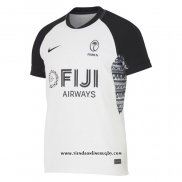 Camiseta Fiyi 7s Rugby 2023-24 Local Blanco
