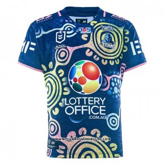 Camiseta Gold Coast Titans Rugby 2026 Indigena