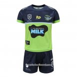 Camiseta Ninos Kit Canberra Raiders Rugby 2021 Local