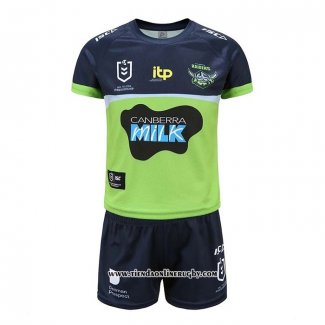 Camiseta Ninos Kit Canberra Raiders Rugby 2021 Local