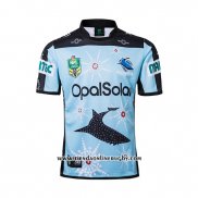 Camiseta Cronulla Sutherland Sharks Rugby 2018-2019 Conmemorative