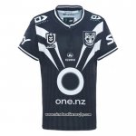Camiseta Nueva Zelandia Warriors Rugby 2025 Entrenamiento Negro