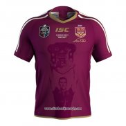 Camiseta Queensland Maroons Rugby 2019 Conmemorative