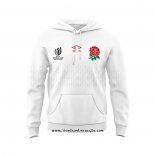 Sudaderas con Capucha Inglaterra Rugby 2023 Blanco