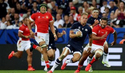 Escocia consigue el máximo de puntos contra Tonga