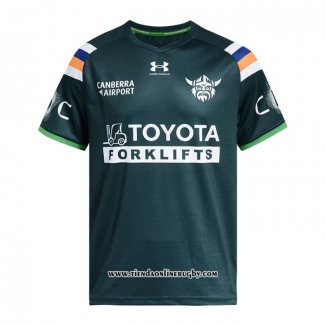 Camiseta Canberra Raiders Rugby 2026 Entrenamiento Verde