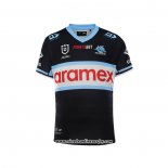 Camiseta Cronulla Sutherland Sharks Rugby 2022 Segunda