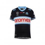 Camiseta Cronulla Sutherland Sharks Rugby 2022 Segunda