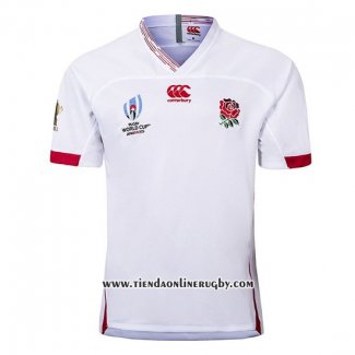 Camiseta Inglaterra Rugby 2019 Blanco