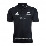 Camiseta Polo Nueva Zelandia All Blacks Rugby 2020 Negro
