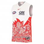 Camiseta Sydney Swans AFL 2025 Indigena