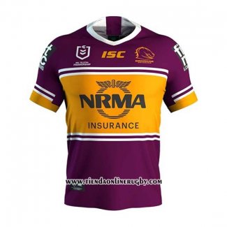 Camiseta Brisbane Broncos Rugby 2019 Local