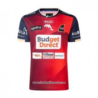 Camiseta Dolphins Rugby 2026 Entrenamiento Rojo